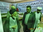 بازدید امام جمعه محترم شهرستان از نمایشگاه هفته پژوهش
