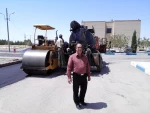 آسفالت محوطه آموزشکده