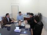 دیدار ریاست دانشکده با فرمانده بسیج دانشجویی