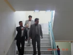 بازدید جناب آقای دکتر مهرابی ریاست محترم دانشکده فنی شهید چمران کرمان وریاست منطقه 3 کشوری  از دانشکده فنی شهید کرانی سیرجان
