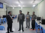 بازدید جناب آقای دکتر مهرابی ریاست محترم دانشکده فنی شهید چمران کرمان وریاست منطقه 3 کشوری  از دانشکده فنی شهید کرانی سیرجان