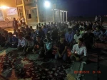 برگزاری مراسم انس با قرآن با حضور قاریان برتر شهرستان واستان با صرف افطاری