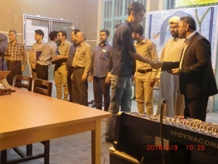 برگزاری مراسم انس با قرآن با حضور قاریان برتر شهرستان واستان با صرف افطاری