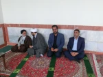 بازدید نماینده محترم  ولی فقیه وامام جمعه شهرستان سیرجان از دانشکده فنی شهید کرانی سیرجان واقامه نماز جماعت ظهر وعصر به امامت ایشان