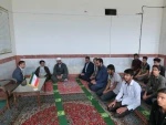 بازدید نماینده محترم  ولی فقیه وامام جمعه شهرستان سیرجان از دانشکده فنی شهید کرانی سیرجان واقامه نماز جماعت ظهر وعصر به امامت ایشان