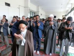 بازدید نماینده محترم  ولی فقیه وامام جمعه شهرستان سیرجان از دانشکده فنی شهید کرانی سیرجان واقامه نماز جماعت ظهر وعصر به امامت ایشان
