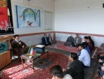 بازدید نماینده محترم  ولی فقیه وامام جمعه شهرستان سیرجان از دانشکده فنی شهید کرانی سیرجان واقامه نماز جماعت ظهر وعصر به امامت ایشان
