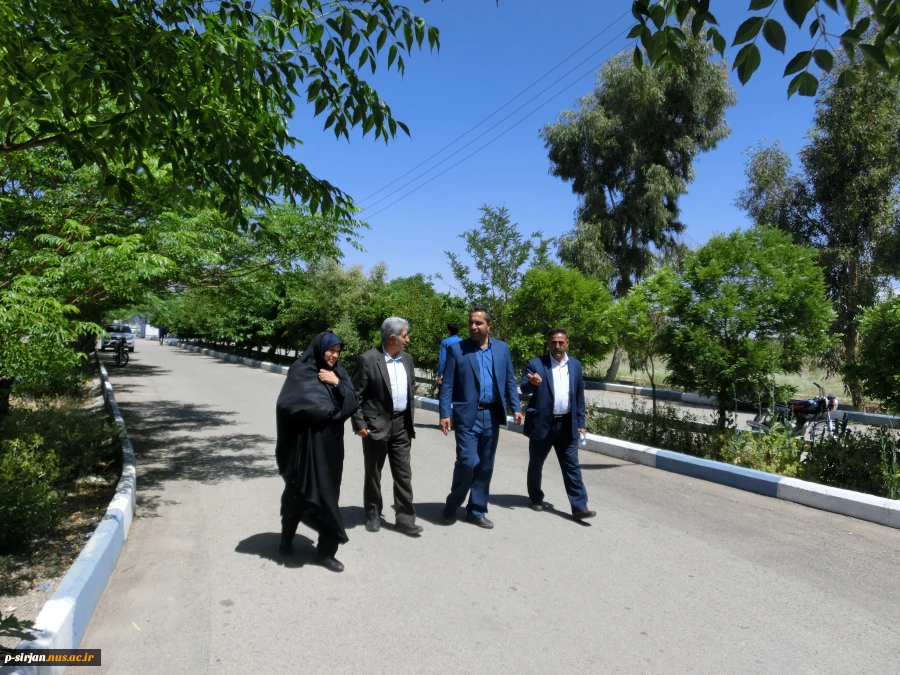 بازدید دکتر مهرابی ریاست محترم دانشکده فنی چمران ورییس منطقه 3 دانشگاه فنی وحرفه ای