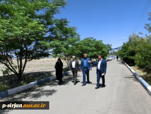 بازدید دکتر مهرابی ریاست محترم دانشکده فنی چمران ورییس منطقه 3 دانشگاه فنی وحرفه ای