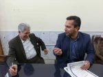 بازدید دکتر مهرابی ریاست محترم دانشکده فنی چمران ورییس منطقه 3 دانشگاه فنی وحرفه ای
