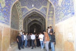 بازدید علمی دانشجویان رشته معماری دانشکده از بناهای تاریخی استان اصفهان از تاریخ 22/02/96لغایت25/02/96