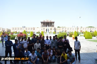 بازدید علمی دانشجویان رشته معماری دانشکده از بناهای تاریخی استان اصفهان از تاریخ 22/02/96لغایت25/02/96