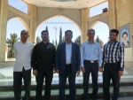 مراسم عطر افشانی و غبارروبی از گلزار شهدا به مناسبت سوم خردادماه فتح خرمشهر،روز مقاومت ، ایثار وپیروزی