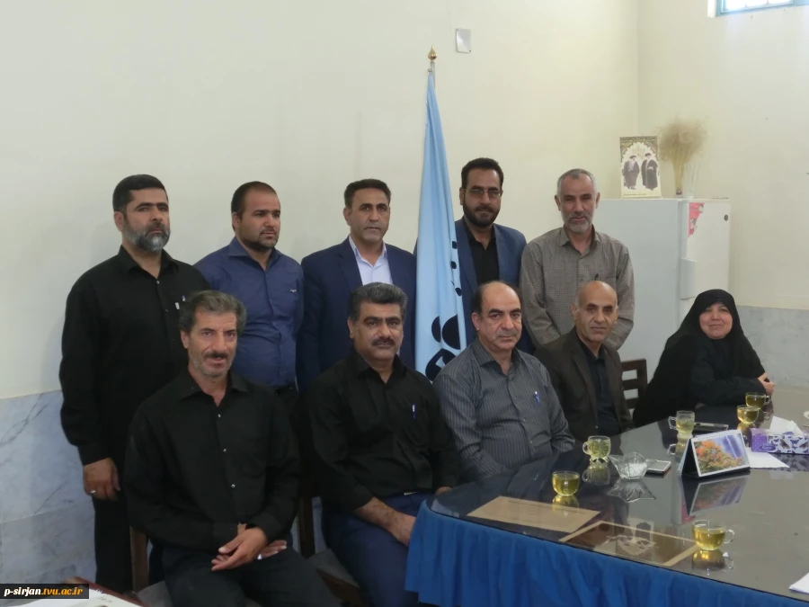 جلسه ستاد استقبال دانشکده