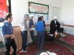 برگزاری نماز جماعت در خوابگاه دانشکده به امامت حجه الاسلام مددی وسخنرانی حجه الاسلام امیری از اساتید حوزه وتجلیل از دانشجویان فعال در حوزه فرهنگی ونماز