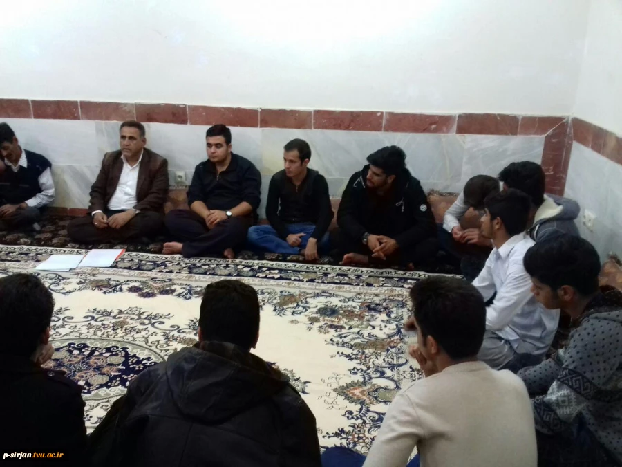 دیدار ریاست دانشکده بانمایندگان شورای صنفی دانشجویان