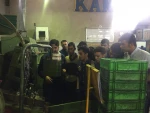 بازدید دانشجویان رشته ماشین ابزار از کارخانه پیچ ومهره کامکان
