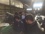 بازدید دانشجویان رشته ماشین ابزار از کارخانه پیچ ومهره کامکان