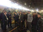 بازدید دانشجویان رشته ماشین ابزار از کارخانه پیچ ومهره کامکان