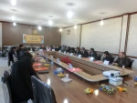 دیدار معاون سیاسی وامنیتی فرماندار ویژه سیرجان با روسای ادارات حراست  دانشکده های فنی استان کرمان در دانشکده فنی شهید کرانی سیرجان
