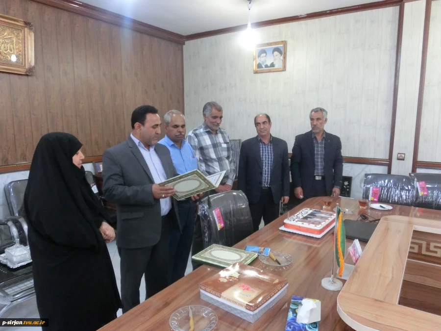 مراسم تکریم و بزرگداشت روز جانباز در دانشکده فنی شهید کرانی سیرجان