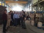بازدید دانشجویان رشته ساخت وتولید از کارخانه فولاد تنبور سیرجان
