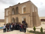 بازدید دانشجویان رشته معماری ازبناهای تاریخی سیرجان