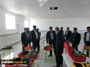 بازدید هیات نظارت وارزیابی استانی از دانشکده