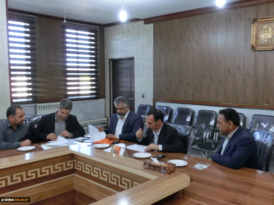 بازدید هیات نظارت وارزیابی استانی از دانشکده