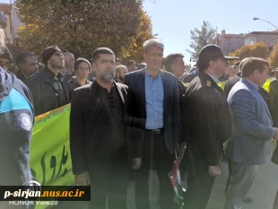 شرکت در راهپیمایی محکومیت اغتشاشگران 2