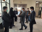 بازدید جناب آقای عباسی مدیر کل محترم طرحهای عمرانی دانشگاه وسرکارخانم رباط جزی مدیرکل اموردانشجویی دانشگاه از آموزشکده 3