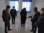 بازدید جناب آقای عباسی مدیر کل محترم طرحهای عمرانی دانشگاه وسرکارخانم رباط جزی مدیرکل اموردانشجویی دانشگاه از آموزشکده 6