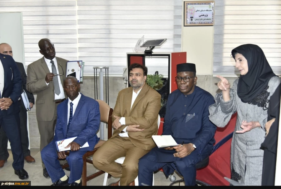 دیدار رئیس دانشگاه فنی و حرفه‌ای کشور با وزیر آموزش عالی و تحقیقات جمهوری مالی و انعقاد تفاهم‌نامه همکاری  2